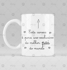Caneca - Uso exclusivo do...